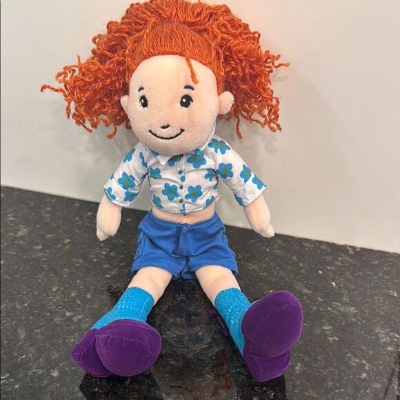 Groovy Doll-Celeste- Manhattan Toys Doll with curly red hair. Size 13” - Picture 1 of 11